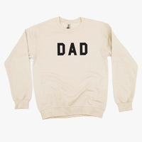 Dad - Standard Block Font - BASIC Fleece