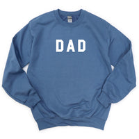 Dad - Standard Block Font - BASIC Fleece