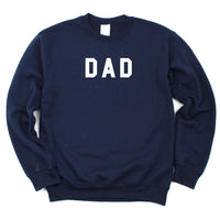 Dad - Standard Block Font - BASIC Fleece