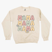 MAMA x3 with Daisies - BASIC Fleece