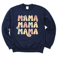 MAMA x3 with Daisies - BASIC Fleece