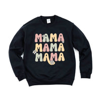 MAMA x3 with Daisies - BASIC Fleece
