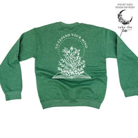 Take the Time (Front Pocket) w/ To Expand Your Mind (Back) - Basic Fleece