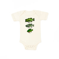 Bass And Bluegill Chart (Hand Drawn) - Child Tee