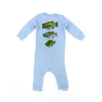 Bass And Bluegill Chart (Hand Drawn) - Baby Sleeper