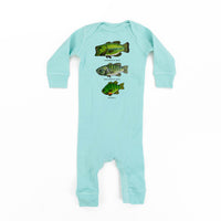 Bass And Bluegill Chart (Hand Drawn) - Baby Sleeper