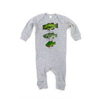 Bass And Bluegill Chart (Hand Drawn) - Baby Sleeper