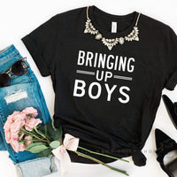 Bringing Up Boys® - Block Font - Unisex Tee