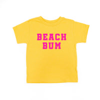 Beach Bum (front) / Ocean Sunset (back) - Child Tee