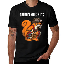 Funny Squirrel Lover Baseball Catcher Gift Boys Girls Animal  Durable T-Shirt