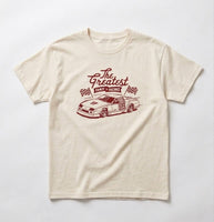 GREATEST DAY IN RACING TEE - CREAM (FRONT ONLY)