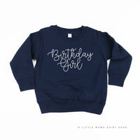 BIRTHDAY GIRL - NEW CURSIVE - Child Sweater