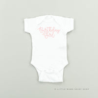 Birthday Girl - New Cursive - Child Tee