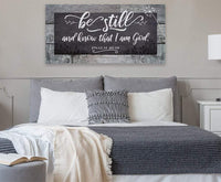 Be Still And Know - Canvas