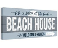 Beach House - Canvas