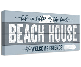Beach House - Canvas