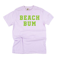Beach Bum (front) / Ocean Sunset (back) - Comfort Colors Tee