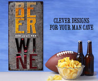 Beer & Wine - Canvas