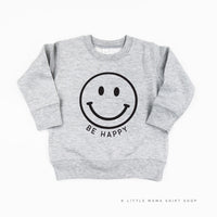 BE HAPPY - SMILEY FACE - Child Sweater