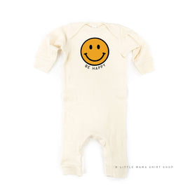 Be Happy - Smiley Face - Baby Sleeper