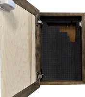 2nd Amendment Gun Safe - Wall Mounted Decorative Secure Gun Cabinet