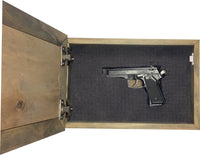American Flag & Skull Hidden Gun Safe Concealed Furniture Quick Access