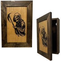 Grim Reaper Hidden Gun Safe Concealment Shelf Concealed Furniture