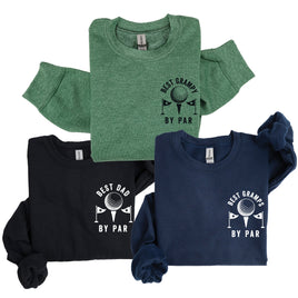 "Best _____ By Par" (pocket) - (Choose Your Name) - BASIC Fleece