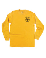 "Best _____ By Par" (pocket) - (Choose Your Name) - Long Sleeve Comfort Colors Tee