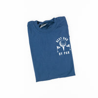 Best Dad By Par - Comfort Colors Tee