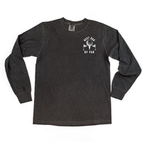 Best Dad By Par - Long Sleeve Comfort Colors Tee