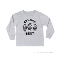 Sundae Best - (Full Size) - Child Long Sleeve Tee