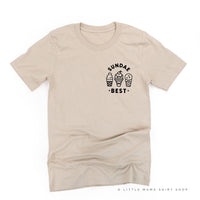 SUNDAE BEST - (Pocket Size) - Unisex Tee