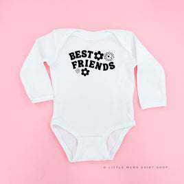 Best Friends - Flowers - Child Long Sleeve Tee