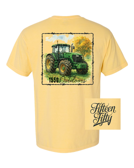Big Green Tractor Pocket Tee
