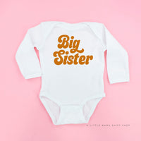 Big Sister (Retro) - Child Long Sleeve Tee