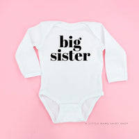 Big Sister - Original - Child Long Sleeve Tee