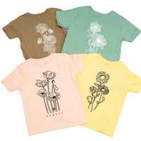Birth Flowers (Choose Your Month/Flower) - Child Tee