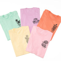 Birth Flowers (Choose Your Month/Flower) - Unisex Tee