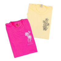 Birth Flowers (Choose Your Month/Flower) - Comfort Colors Tee