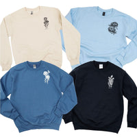 Birth Flowers (Choose Your Month/Flower) - BASIC Fleece
