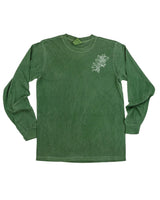 Birth Flowers (Choose Your Month/Flower) - Long Sleeve Comfort Colors Tee