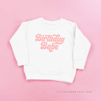 Birthday Babe (Retro) - Child Sweater