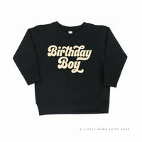 Birthday Boy (Retro) - Child Sweater