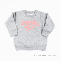 Birthday Girl (Retro) - Child Sweater