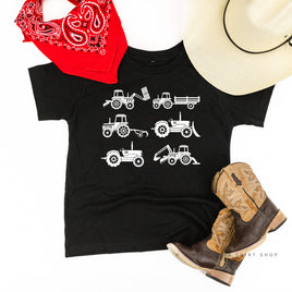 6 Tractors - Child Tee