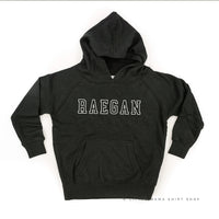 CUSTOM EMBROIDERED OUTLINE NAME - CHILD HOODIE