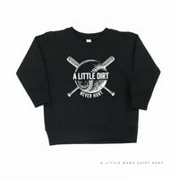 Baseball - A Little Dirt Never Hurt - Child Sweater