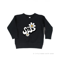 Daisy - Sis - w/ Full Daisy on Back - Child Sweater