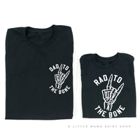 Dad To The Bone / Rad To The Bone - Set of 2 Matching Tees
